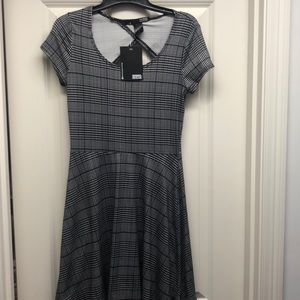 Black and White Dress - Rebel Sugar